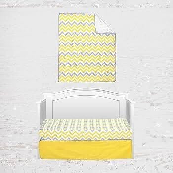 3pc Crib bedding set Sunshine