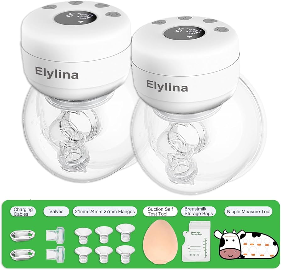 Breast Pump Wearable Elylina