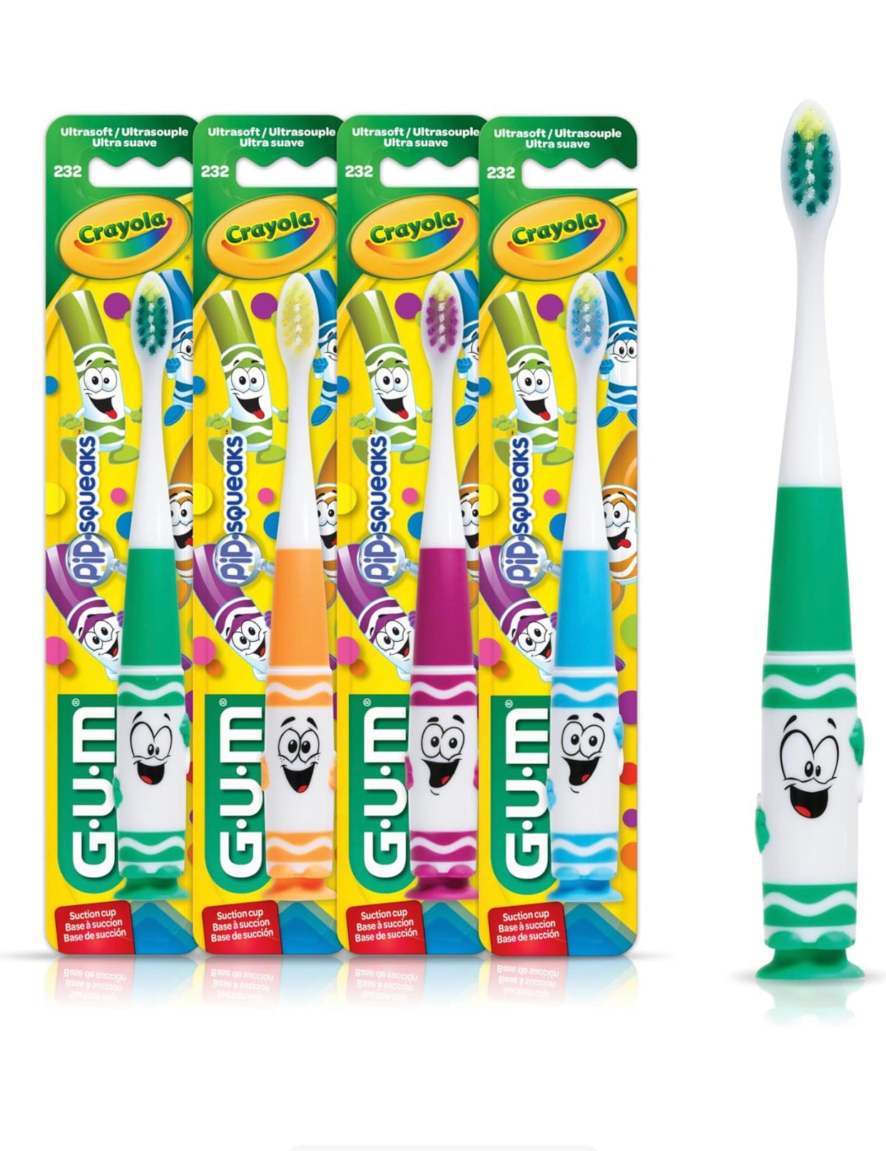 Toothbrush Pip-Squeaks Soft 3+