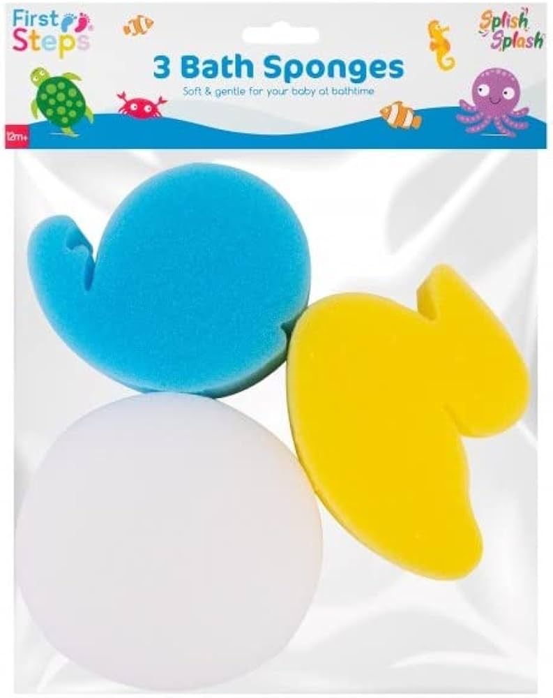 3pk Bath sponges