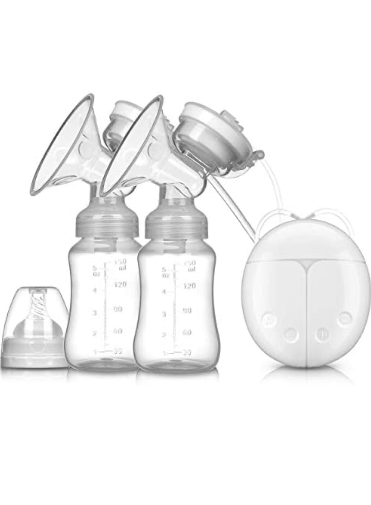 Breast pump electric double