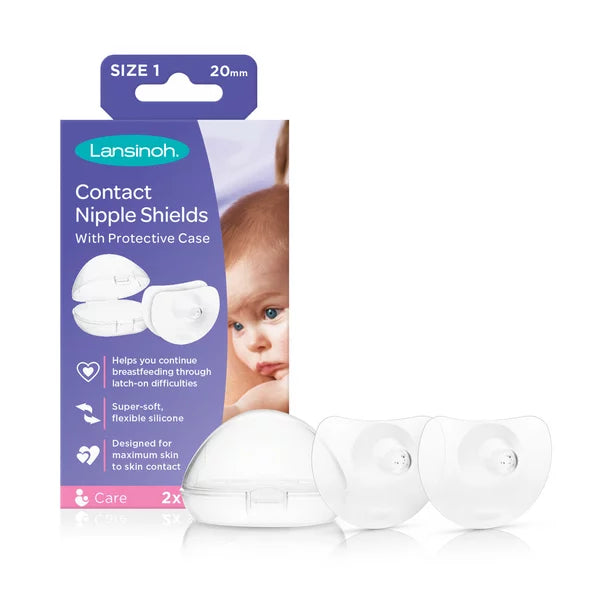 Nipple shield 2ct 20mm Lashinoh