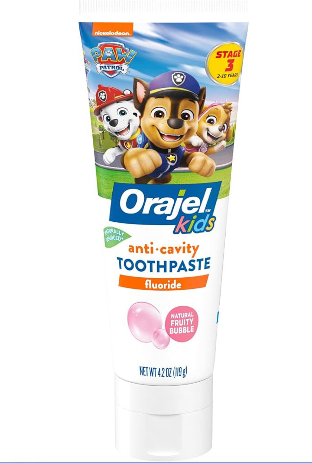 Orajel Toothpaste 4.2oz Paw Patrol