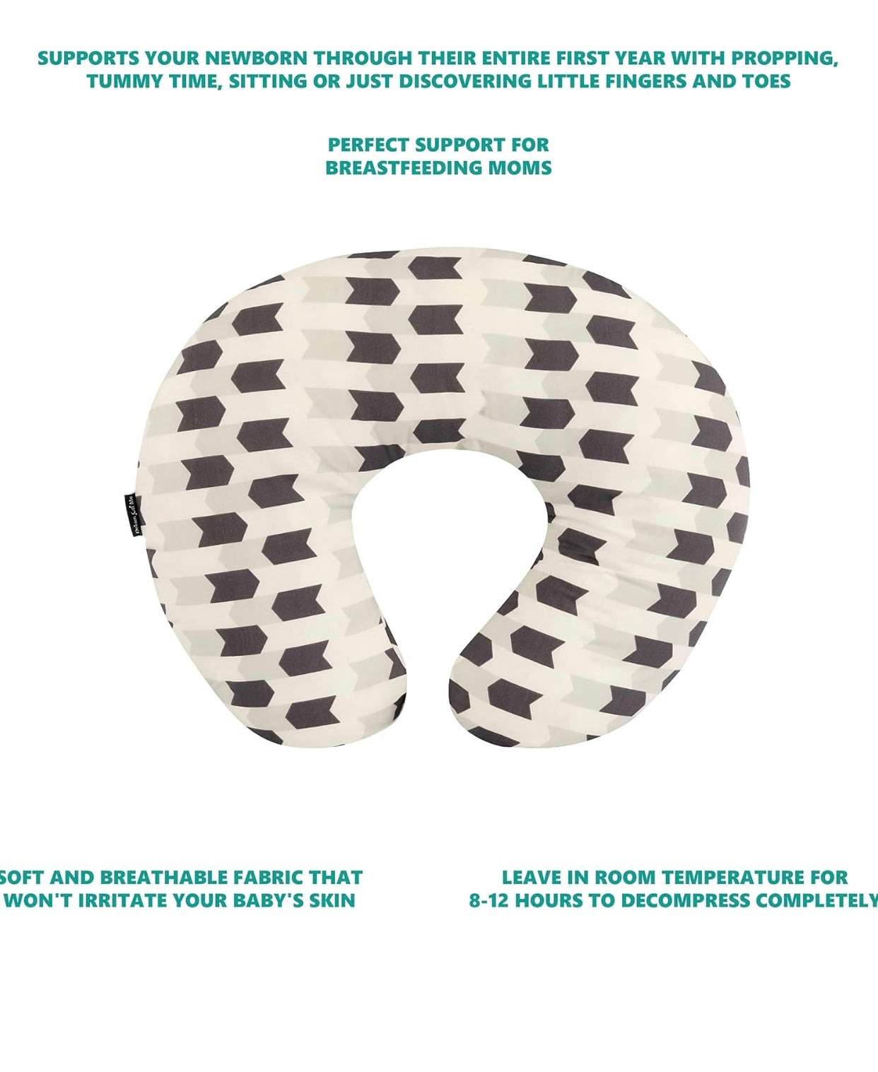 Nursing Pillow Fawn Brown DOM