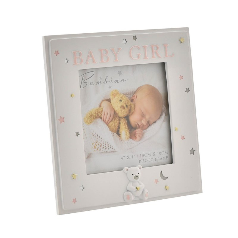 Photo frame 4X4 girl Bambino