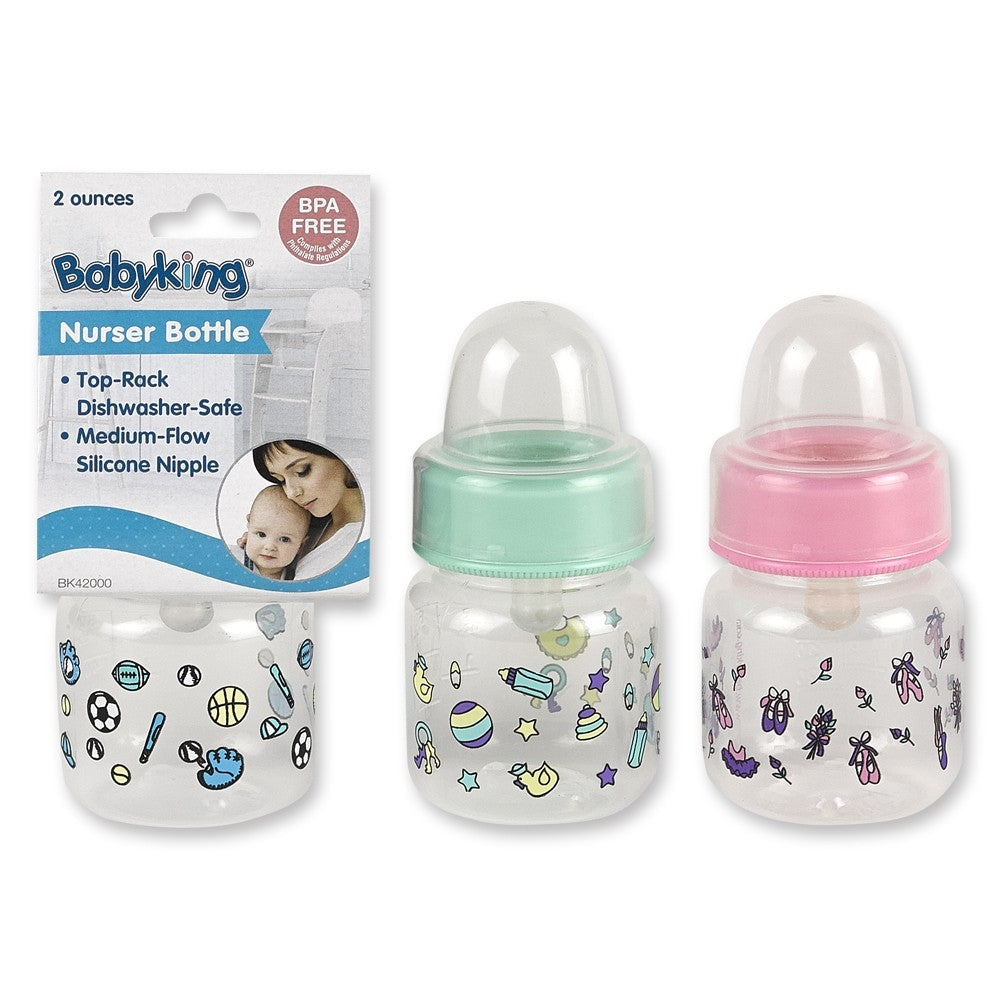 Nurser bottle 2oz Assorted