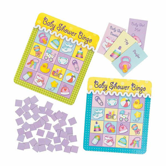Baby shower Bingo game